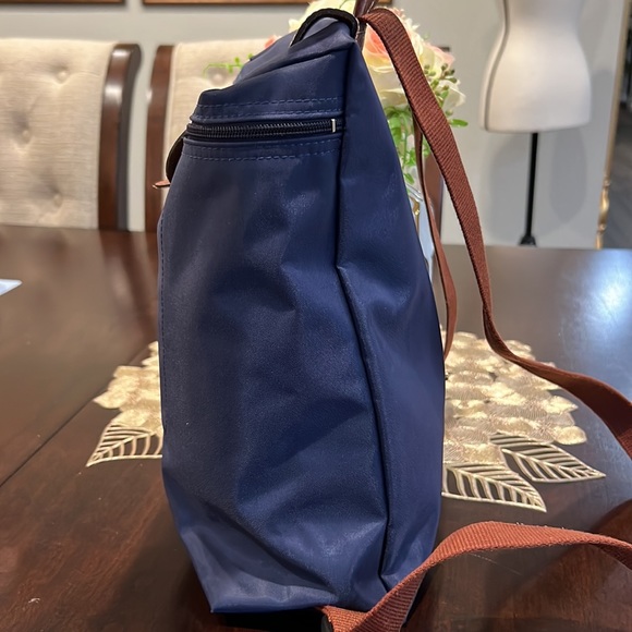Authentic Longchamp Navy Blue Backpack - Picture 6 of 11